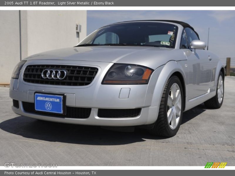 Light Silver Metallic / Ebony Black 2005 Audi TT 1.8T Roadster