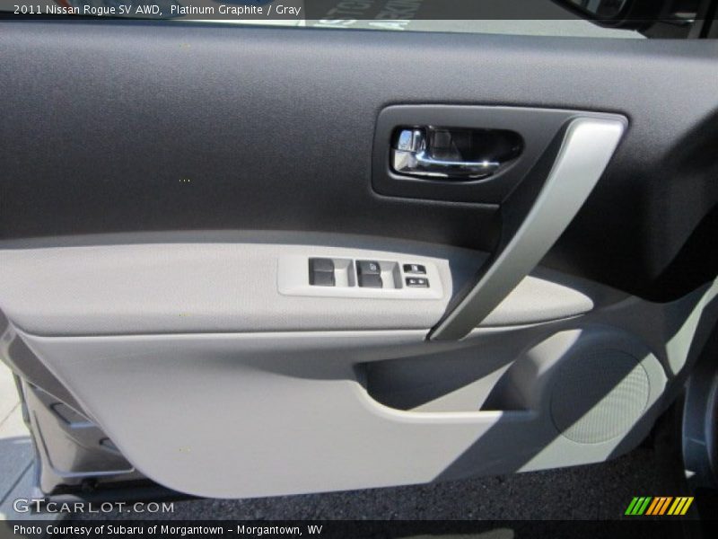 Platinum Graphite / Gray 2011 Nissan Rogue SV AWD