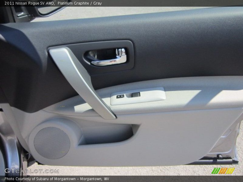Platinum Graphite / Gray 2011 Nissan Rogue SV AWD