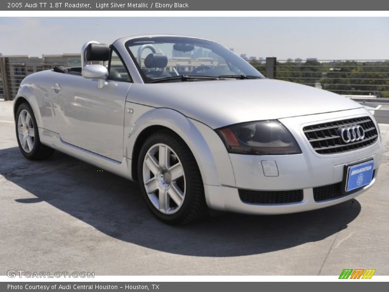 Light Silver Metallic / Ebony Black 2005 Audi TT 1.8T Roadster