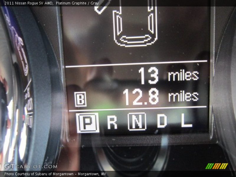 Platinum Graphite / Gray 2011 Nissan Rogue SV AWD