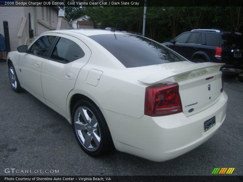 Cool Vanilla Clear Coat / Dark Slate Gray 2008 Dodge Charger DUB Edition