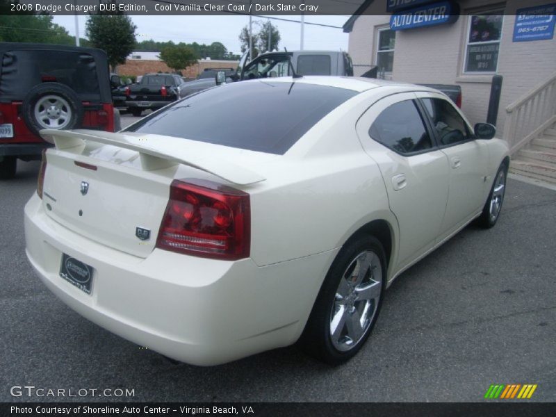 Cool Vanilla Clear Coat / Dark Slate Gray 2008 Dodge Charger DUB Edition