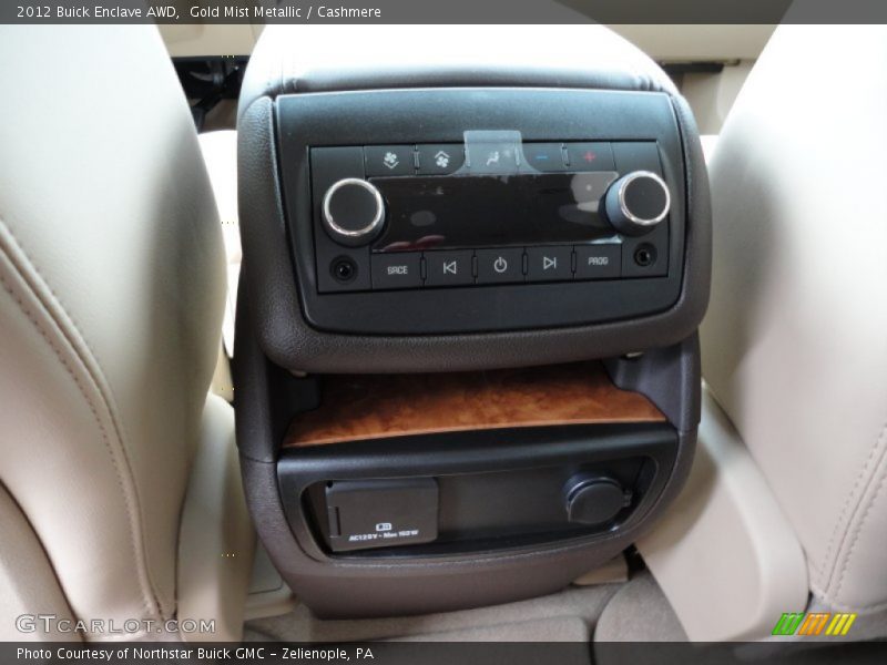 Gold Mist Metallic / Cashmere 2012 Buick Enclave AWD
