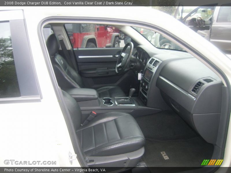 Cool Vanilla Clear Coat / Dark Slate Gray 2008 Dodge Charger DUB Edition