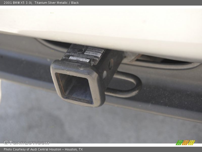 Titanium Silver Metallic / Black 2001 BMW X5 3.0i