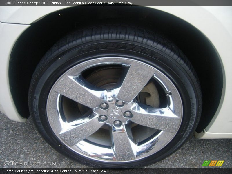 Cool Vanilla Clear Coat / Dark Slate Gray 2008 Dodge Charger DUB Edition