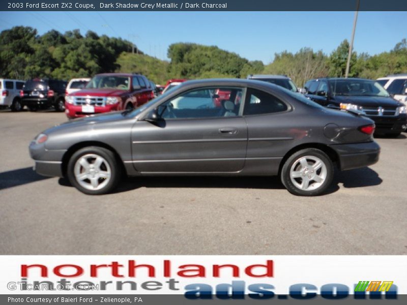 Dark Shadow Grey Metallic / Dark Charcoal 2003 Ford Escort ZX2 Coupe