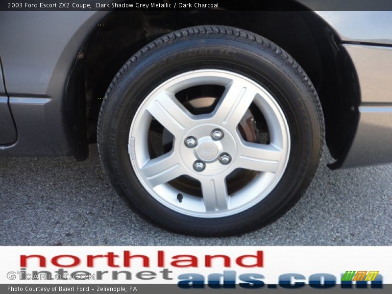 Dark Shadow Grey Metallic / Dark Charcoal 2003 Ford Escort ZX2 Coupe