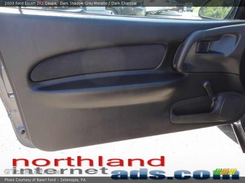 Dark Shadow Grey Metallic / Dark Charcoal 2003 Ford Escort ZX2 Coupe