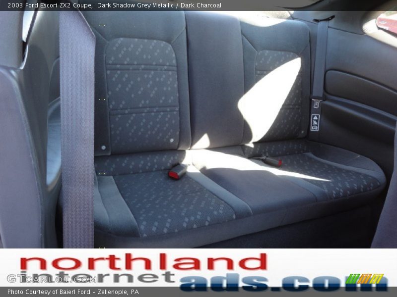 Dark Shadow Grey Metallic / Dark Charcoal 2003 Ford Escort ZX2 Coupe