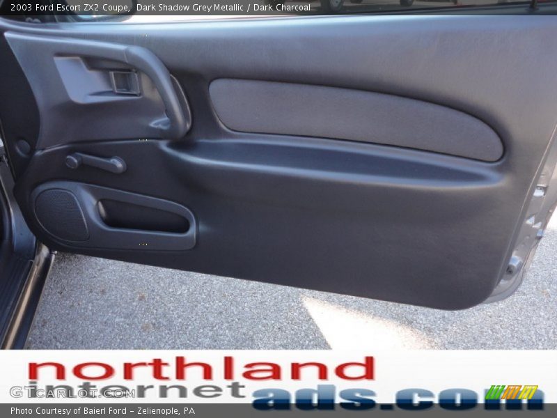 Dark Shadow Grey Metallic / Dark Charcoal 2003 Ford Escort ZX2 Coupe
