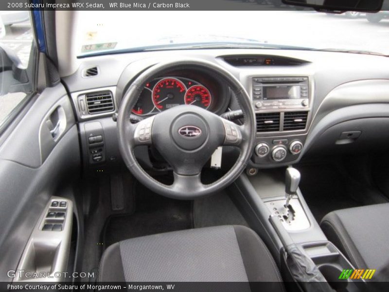 Dashboard of 2008 Impreza WRX Sedan