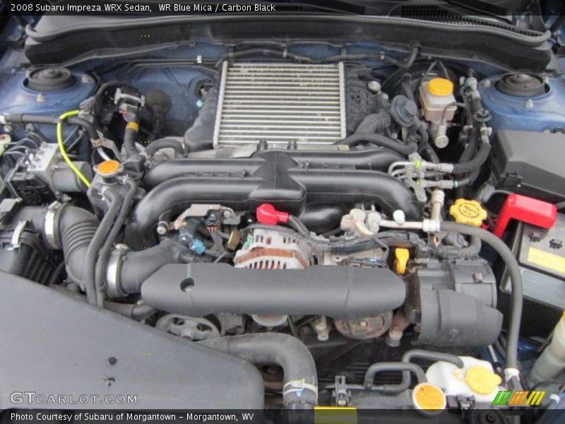  2008 Impreza WRX Sedan Engine - 2.5 Liter Turbocharged DOHC 16-Valve VVT Flat 4 Cylinder