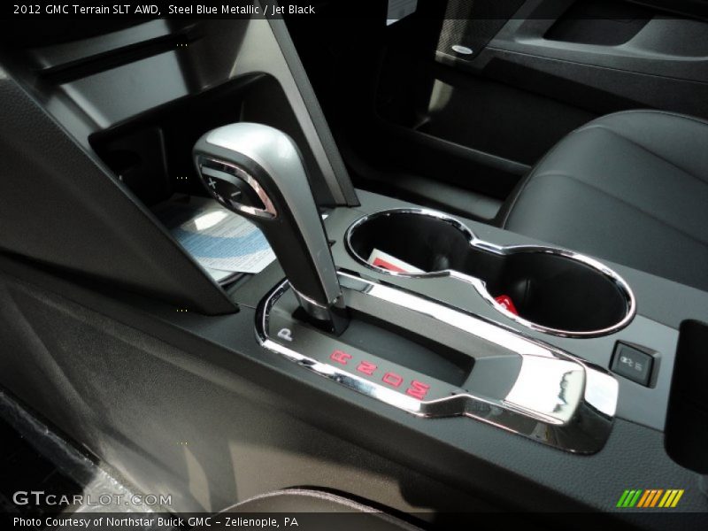 Steel Blue Metallic / Jet Black 2012 GMC Terrain SLT AWD