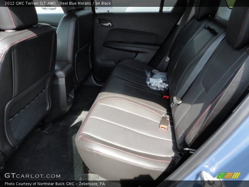 Steel Blue Metallic / Jet Black 2012 GMC Terrain SLT AWD