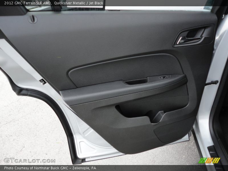 Quicksilver Metallic / Jet Black 2012 GMC Terrain SLE AWD