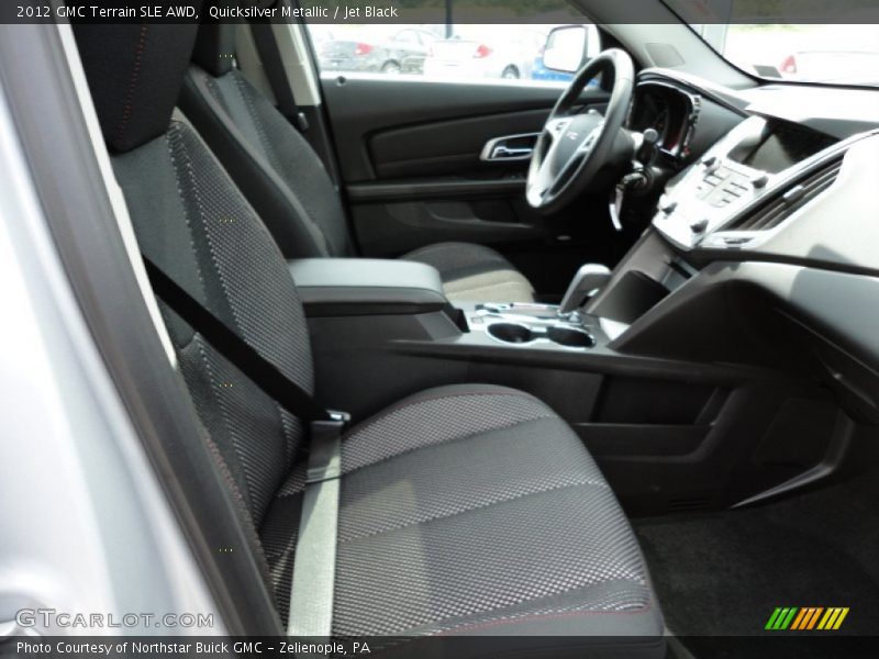 Quicksilver Metallic / Jet Black 2012 GMC Terrain SLE AWD