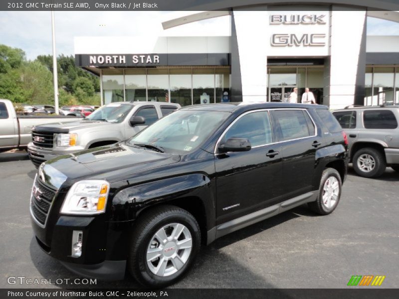 Onyx Black / Jet Black 2012 GMC Terrain SLE AWD