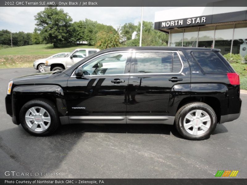 Onyx Black / Jet Black 2012 GMC Terrain SLE AWD