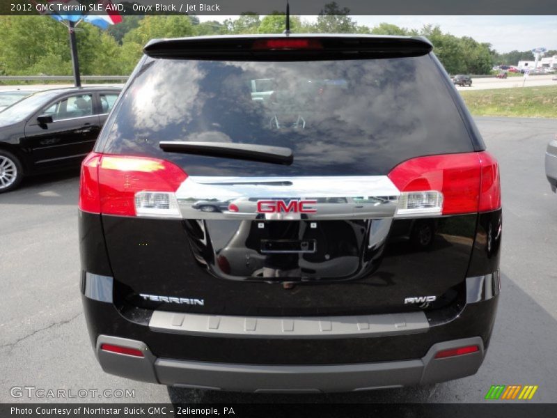 Onyx Black / Jet Black 2012 GMC Terrain SLE AWD