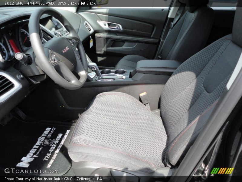 Onyx Black / Jet Black 2012 GMC Terrain SLE AWD