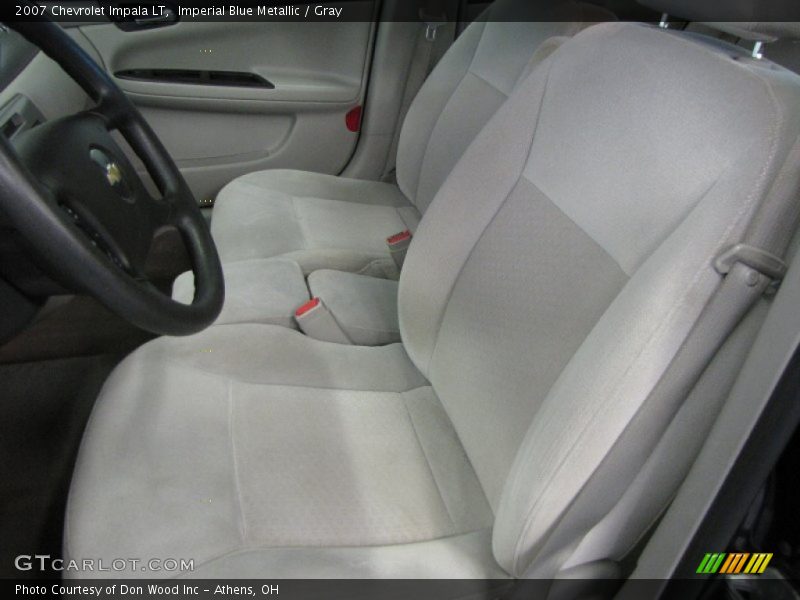 Imperial Blue Metallic / Gray 2007 Chevrolet Impala LT