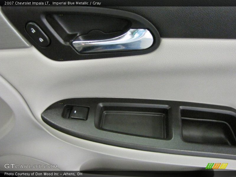 Imperial Blue Metallic / Gray 2007 Chevrolet Impala LT
