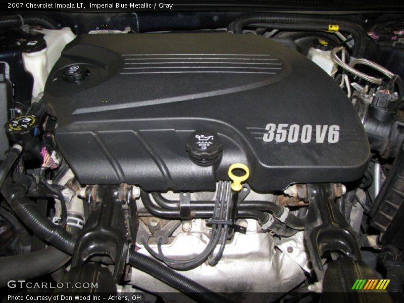 Imperial Blue Metallic / Gray 2007 Chevrolet Impala LT