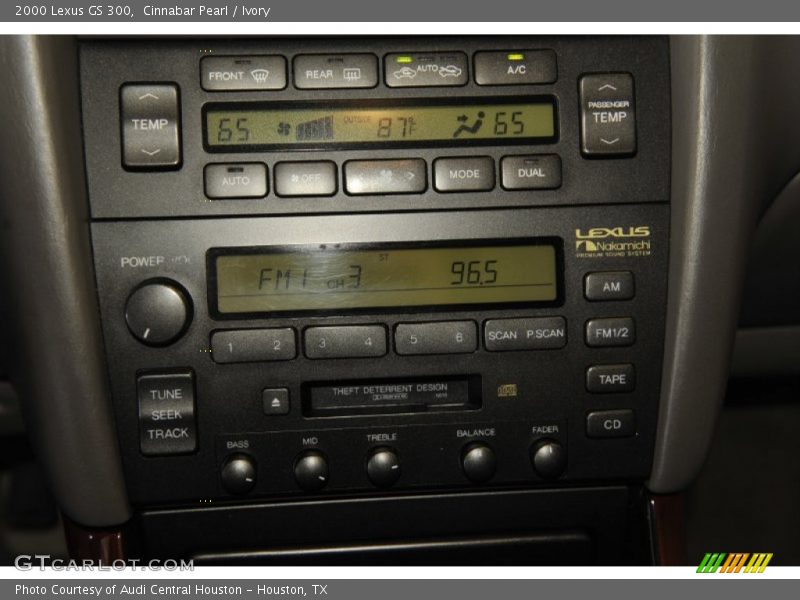 Cinnabar Pearl / Ivory 2000 Lexus GS 300