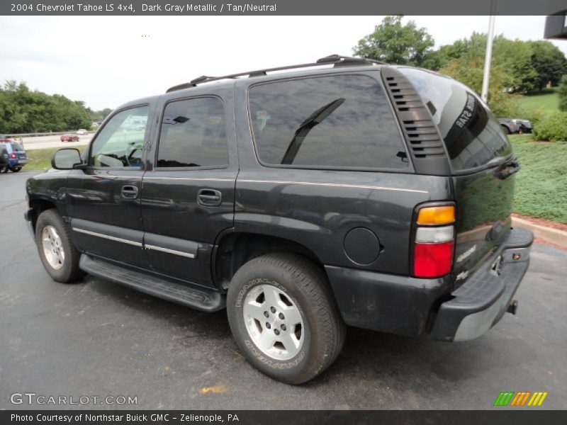 Dark Gray Metallic / Tan/Neutral 2004 Chevrolet Tahoe LS 4x4
