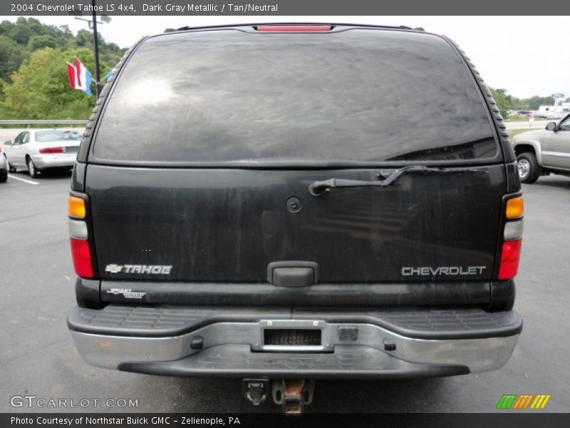 Dark Gray Metallic / Tan/Neutral 2004 Chevrolet Tahoe LS 4x4