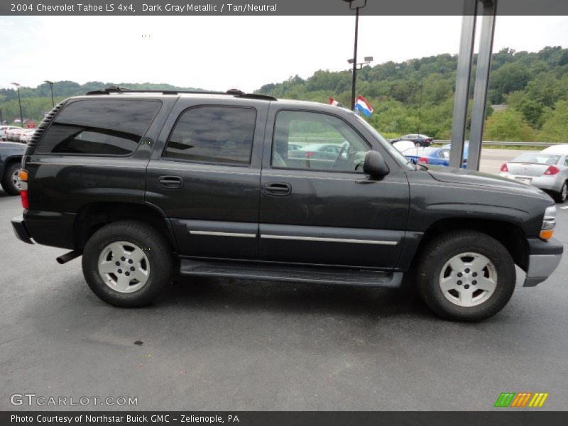 Dark Gray Metallic / Tan/Neutral 2004 Chevrolet Tahoe LS 4x4
