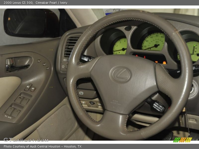 Cinnabar Pearl / Ivory 2000 Lexus GS 300