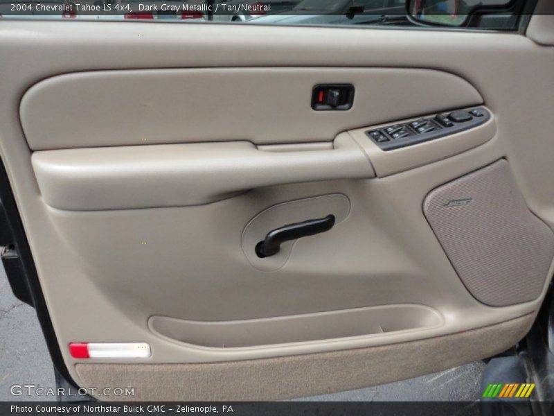 Dark Gray Metallic / Tan/Neutral 2004 Chevrolet Tahoe LS 4x4