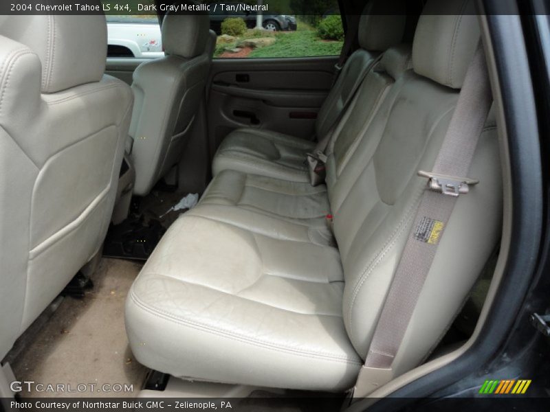 Dark Gray Metallic / Tan/Neutral 2004 Chevrolet Tahoe LS 4x4