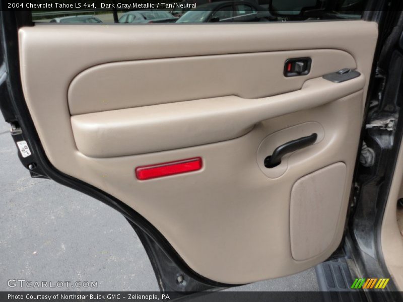Dark Gray Metallic / Tan/Neutral 2004 Chevrolet Tahoe LS 4x4