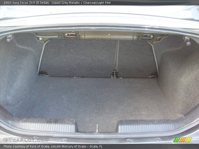 Liquid Grey Metallic / Charcoal/Light Flint 2007 Ford Focus ZX4 SE Sedan