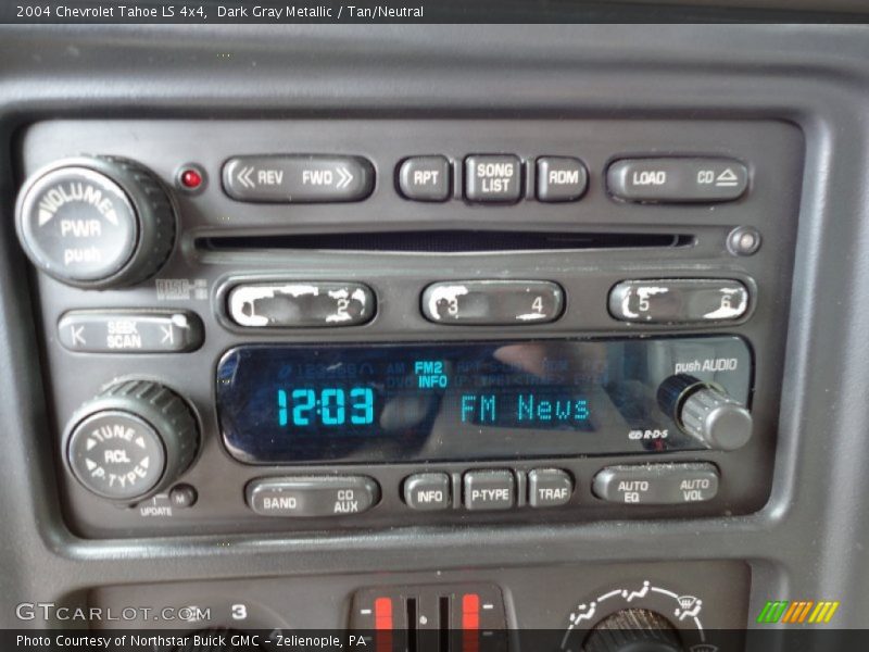 Dark Gray Metallic / Tan/Neutral 2004 Chevrolet Tahoe LS 4x4