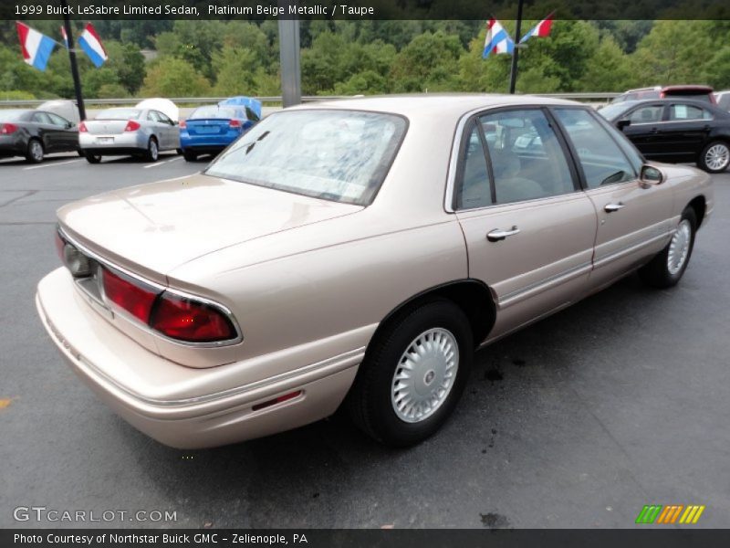 Platinum Beige Metallic / Taupe 1999 Buick LeSabre Limited Sedan