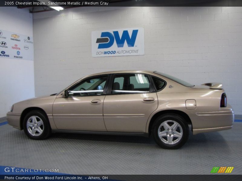 Sandstone Metallic / Medium Gray 2005 Chevrolet Impala