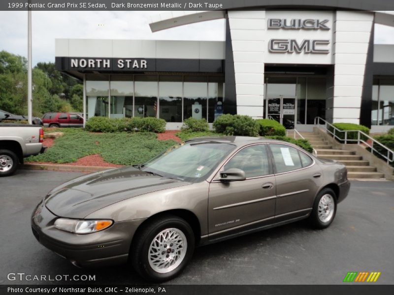 Dark Bronzemist Metallic / Dark Taupe 1999 Pontiac Grand Prix SE Sedan