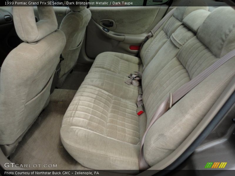  1999 Grand Prix SE Sedan Dark Taupe Interior