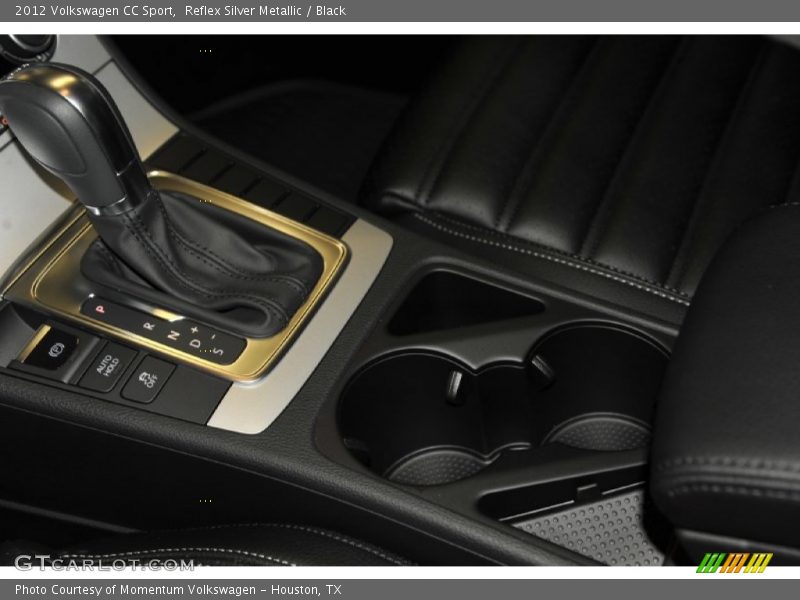 Reflex Silver Metallic / Black 2012 Volkswagen CC Sport