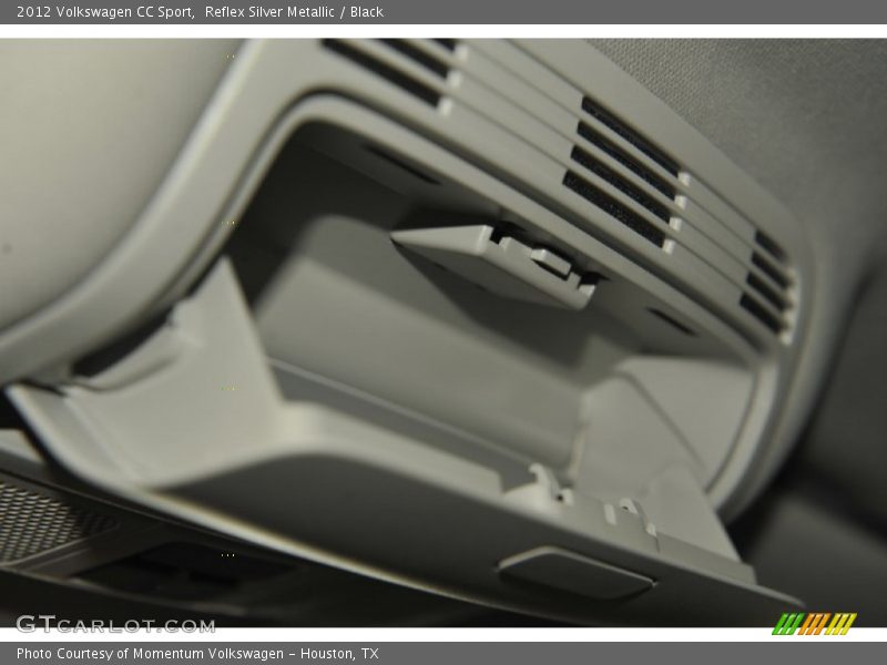 Reflex Silver Metallic / Black 2012 Volkswagen CC Sport