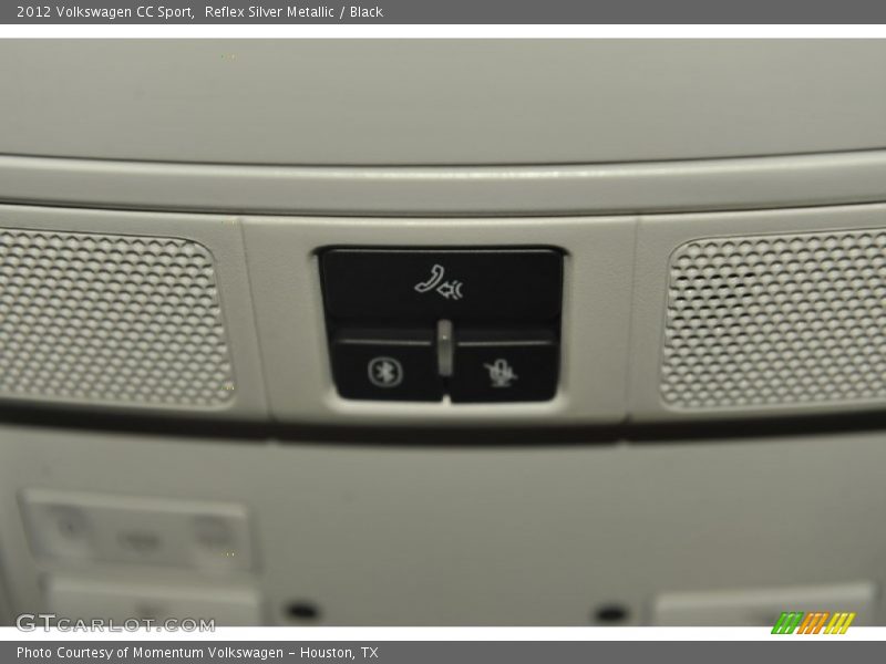 Reflex Silver Metallic / Black 2012 Volkswagen CC Sport