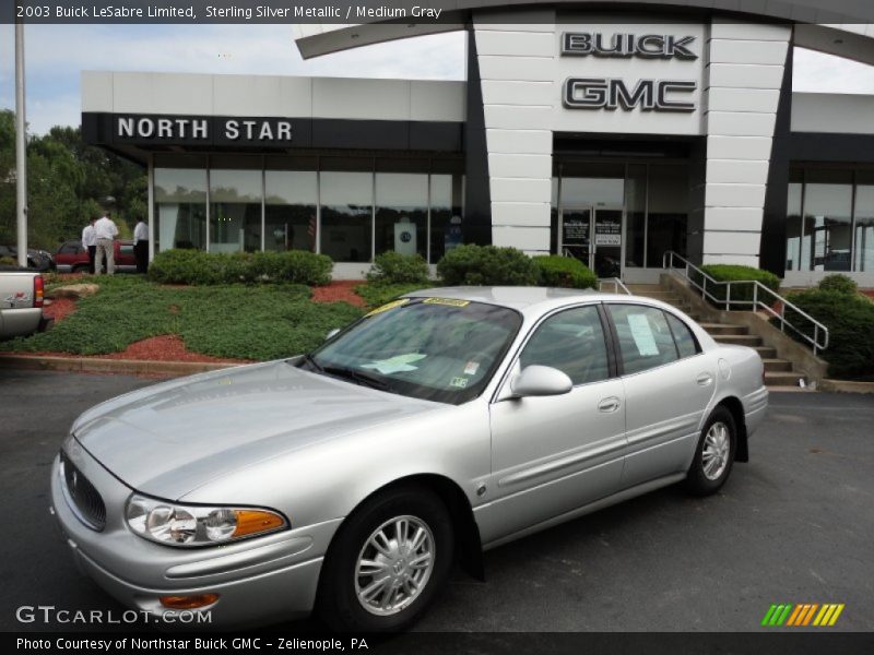 Sterling Silver Metallic / Medium Gray 2003 Buick LeSabre Limited