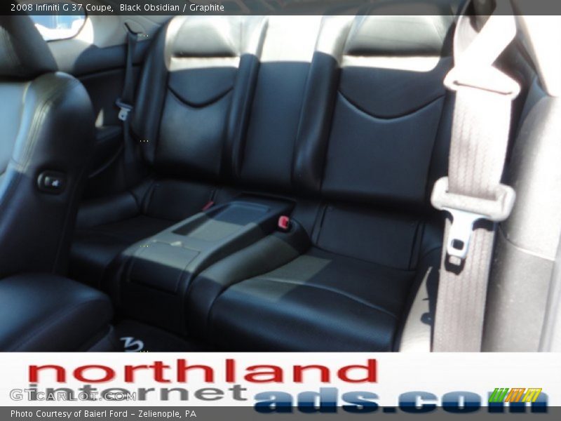 Black Obsidian / Graphite 2008 Infiniti G 37 Coupe
