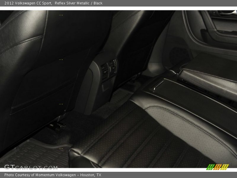 Reflex Silver Metallic / Black 2012 Volkswagen CC Sport
