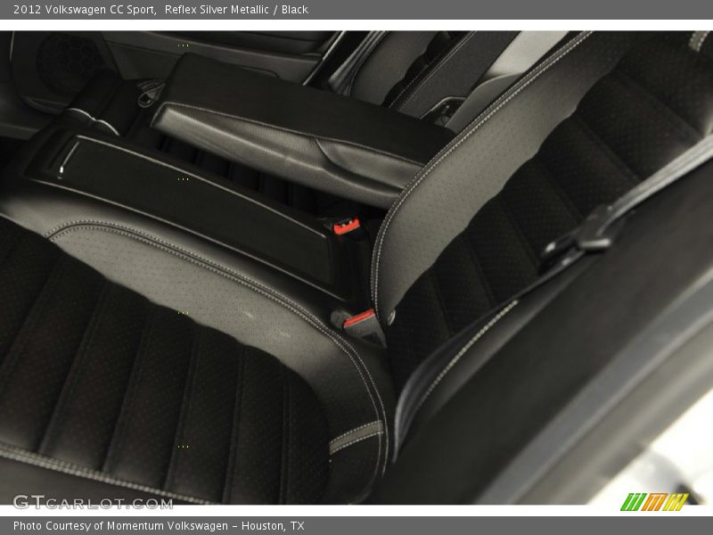 Reflex Silver Metallic / Black 2012 Volkswagen CC Sport